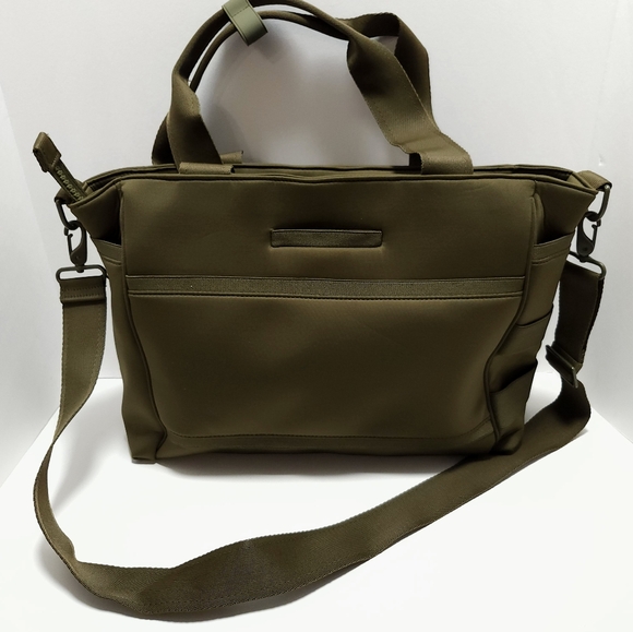 Dagne Dover Diaper Tote Bag WADE Dark Moss Green - Picture 3 of 9